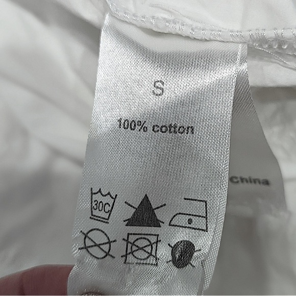 BLACK Label Men's White Cotton Beach Pants Size Small - Picture 7 of 7